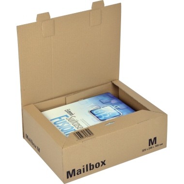 Versandkarton Mailbox M ColomPac braun Innenmaße: 32,5 x 10,5 x 24 cm (B x H x T)
