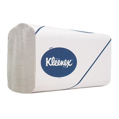 Falthandtücher 21,5x31,5cm 3-lagig Kleenex weiß Ultra Super Soft, 15x96 Bl./Pack