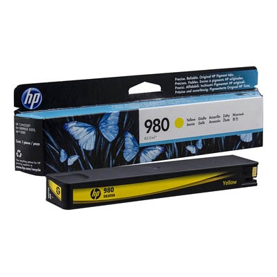 HP Tintenpatrone 980 gelb Druckleistung ca 6.600 Seiten
