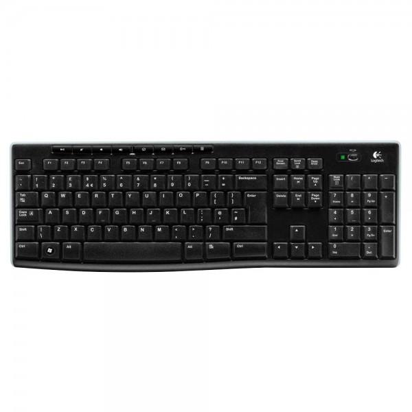 Tastatur Logitech K270 kabellos schwarz QWERTZ