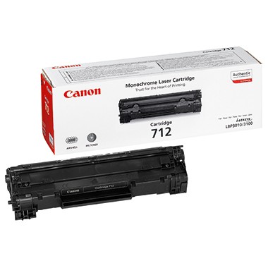 Canon Toner 712BK schwarz Druckleistung ca. 1500 Seiten