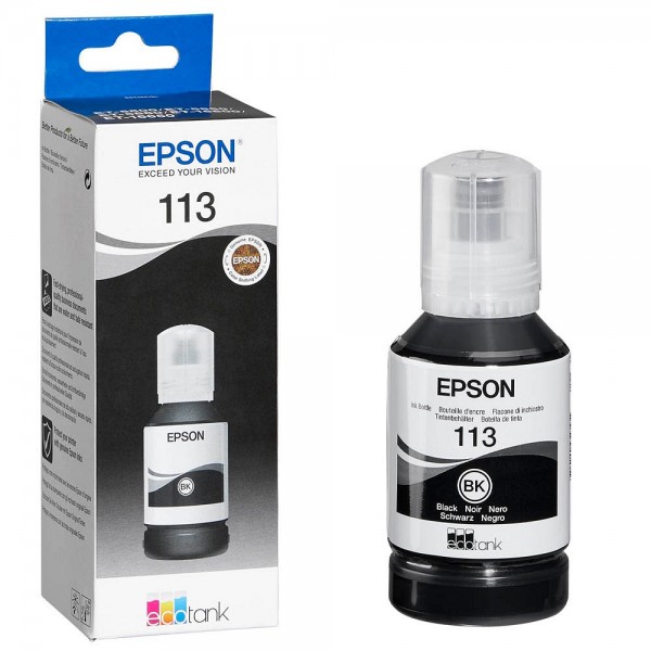 Epson Tintenpatrone 113/T06B1 schwarz Inhalt 127,0 ml, Druckseiten ca. 7.500 Seiten