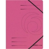 Eckspanner A4 Herlitz Karton fuchsia