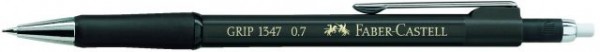TK-Bleistift 0,7mm Grip 1314 schwarz metallic Bezeichnung der Härte: B, Faber Castell