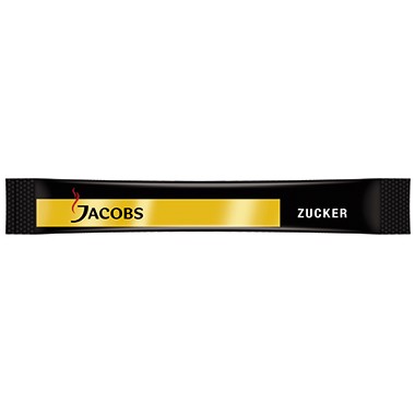Zuckerstick JACOBS 900 x 4 g/Pack Kristallzucker im Portionsstick.