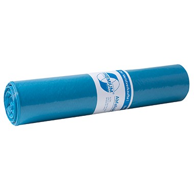 Müllsack 240 liter Premium 60 µm Typ 80 blau Polyethylen, 10 St./Pack
