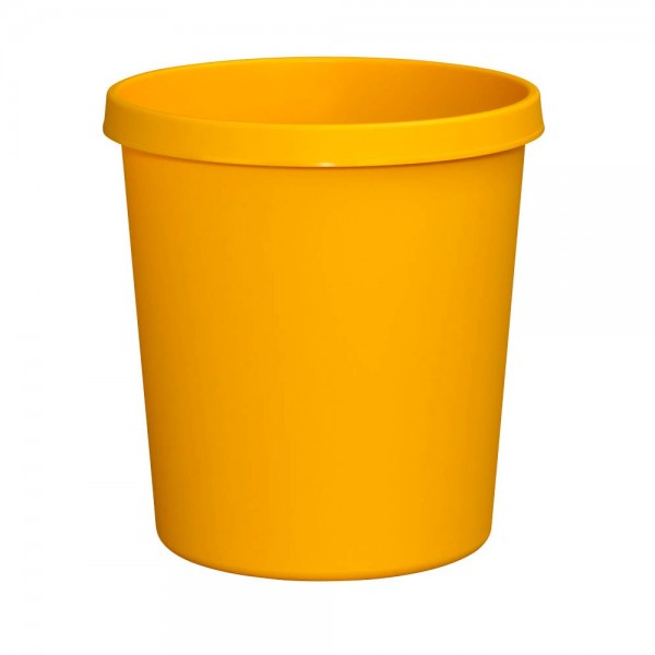 Papierkorb 18 liter gelb