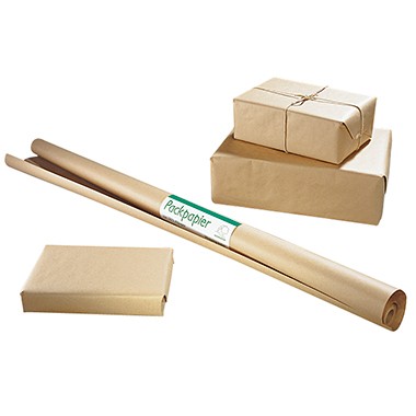 Packpapierrolle 100cmx50m 75g/m² natronbraun Soennecken 3559