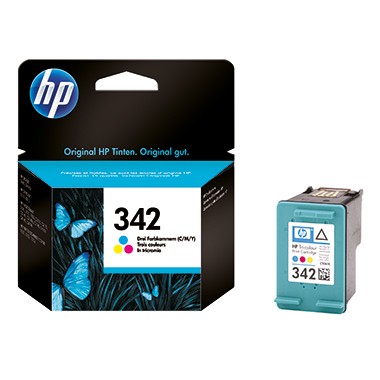 HP Tintenpatrone 342 farbig Druckseiten ca. 220 Seiten, Inhalt: 5 ml