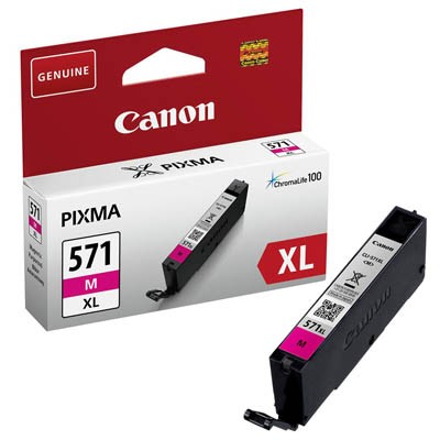 Canon Tintenpatrone CLI571XLM magenta Druckseiten: ca. 650 Seiten, Inhalt: 11 ml