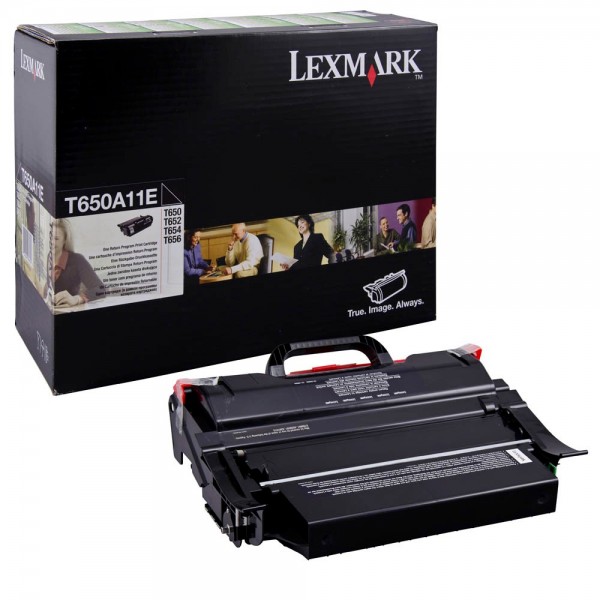 Lexmark Toner T650A11E schwarz Druckleistung ca. 7000 Seiten