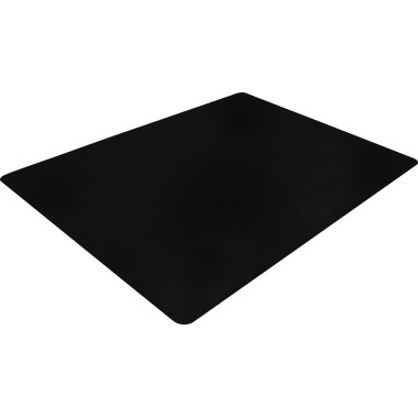 Bodenschutzmatte 90x120cm Form O schwarz Cleartex advantagemat , Vinyl