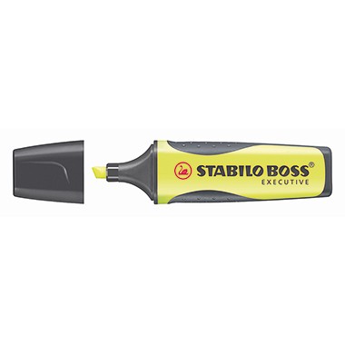 Textmarker STABILO® Boss EXECUTIVE gelb Strichstärke: 2-5 mm, Keilspitze
