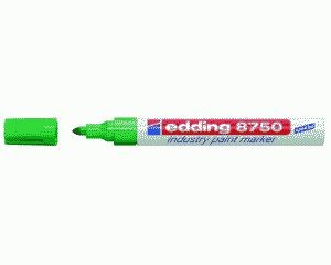 Edding 8750 Lackmarker permanent grün industry paint marker,Rundpitze 2-4mm