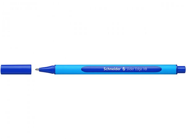 Kugelschreiber Slider Edge &quot;XB&quot; blau mit Kappe, Schneider,Strichstärke: 0,7 mm