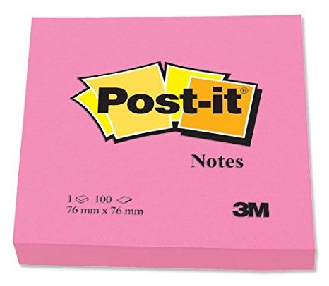 Haftnotiz 76x76mm Post-it® Super Sticky pink 90 Blatt ** Auslaufartikel **