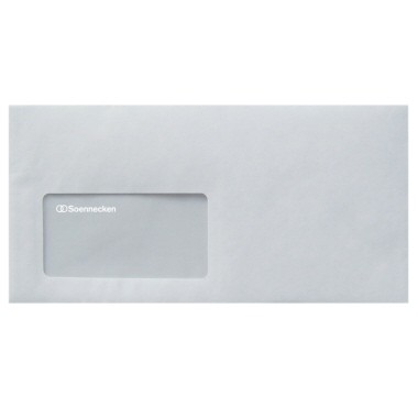 Briefhüllen DL HK MF 80g/m² weiß 25 St./Pack 220 x 110mm (B x H)
