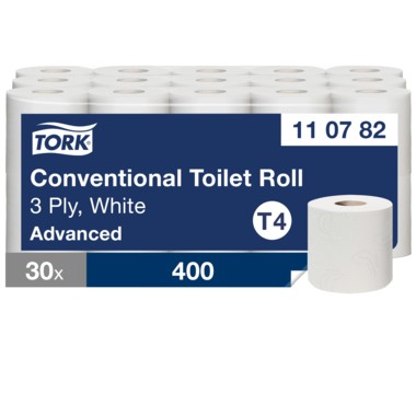 Toilettenpapier 3-lagig Tork Premium weiß 250 Bl./Rl., 30 Rl./Pack