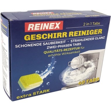 Spülmaschinentabs REINEX 40 St./Pack
