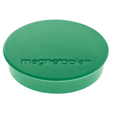Magnete 30mm Ø Discofix Standard grün max. Tragfähigkeit: 0,7 kg,10 St./Pack