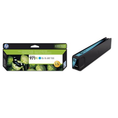 HP Tintenpatrone 971XL cyan Druckseiten ca. 6.600 Seiten