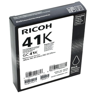 Ricoh Gelpatrone GC-41K schwarz Druckseiten: ca. 2500 Seiten