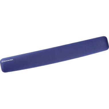 Handgelenkauflage Memory Foam blau Maße:49,3x2,2x7cm (BxHxT), Soennecken