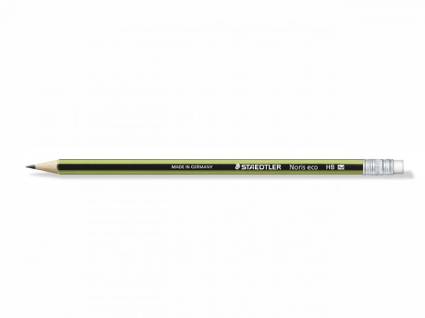 Bleistift Staedtler Wopex Noris ECO HB m. Radierer