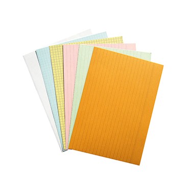 Karteikarten A6 liniert weiß 100 St./Pack 10,5 x 14,8 cm (B x H)