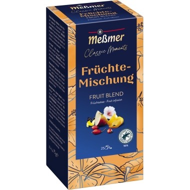 Tee Meßmer Classic Moments Früchtemischung 25 Btl./Pack