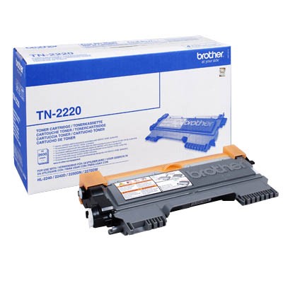 Brother Toner TN2220 schwarz Druckseiten ca. 2.600 Seiten , GR.1256