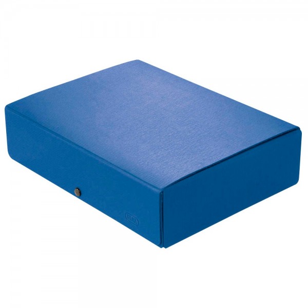 Dokumentenmappe 80mm Füllhöhe blau Maße: 24,5 x 31,8 cm (B x H)