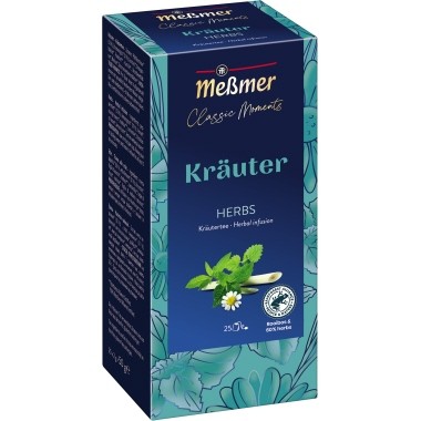 Tee Meßmer Classic Moments Kräuter 25 Btl./Pack