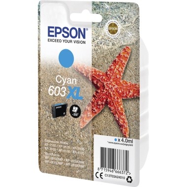 Epson Tintenpatrone 603XL cyan Druckseiten: ca. 350 Seiten