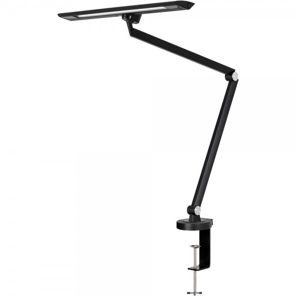 Schreibtischleuchte Hansa LED Zirkon schwarz 12 W mit Tischklemme