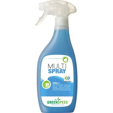 Glasreiniger MULTI SPRAY GREENSPEED zitrone Sprühflasche Inhalt: 0,5 l