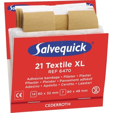 Salvequick Nachfüllset Pflasterspender Refill 6470 21 St./Pack