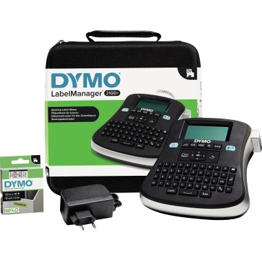 Beschriftungsgerät Dymo LM 210D Set Verwendung für Bandbreite: 6/9/12 mm
