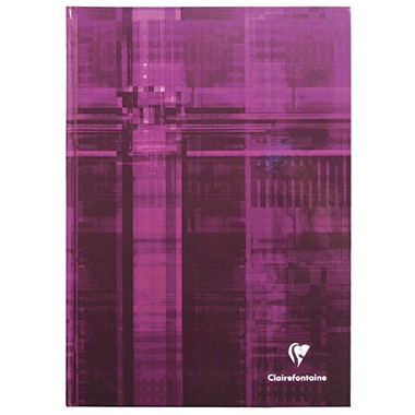 Kladde A4 kariert 90 g/m² Clairefontaine farbig so Fadenbindung,Einband Karton, 96 Blatt
