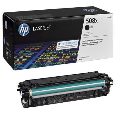 HP Toner 508X schwarz CF360X Druckseiten ca. 12.500 Seiten