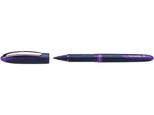 Tintenroller One Business 0,6 mm violett Kappenmodell