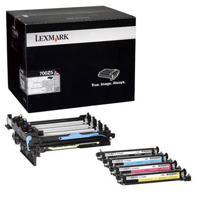 Lexmark Fotoleiter 70C2HK0 inkl. 4 Entwicklereinh. Farbe: schwarz/ cyan/ magenta/ gelb