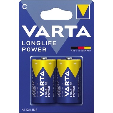 Batterie Baby C Varta Longlife Power 2 St./Pack 1,5 V , LR14 , Alkali-Mangan
