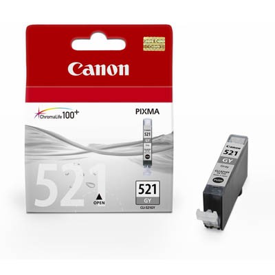 Canon Tintenpatrone CLI521GY grau Inhalt: 9 ml