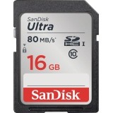 Speicherkarte SanDisk SDHC Ultra 16GB Class 10