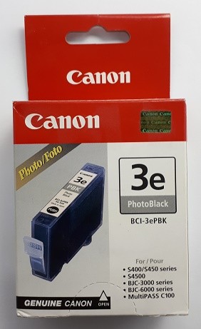Canon Tintenpatrone BCI3PBK Fototinte schwarz für BJC-3000/6200 S