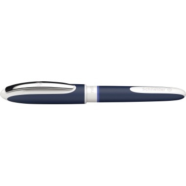 Tintenroller One Change 0,6 mm blau Kappenmodell , Farbe des Schaftes: tiefblau-weiß
