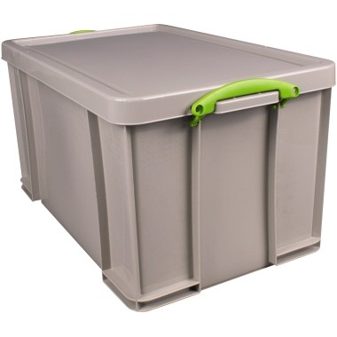 Aufbewahrungsbox 84L Fassungsvermögen taubengrau Maße: 71 x 38 x 44 cm (BXHXT)