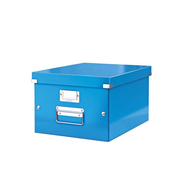 Archivbox Leitz Click&amp;Store f. DIN A4 mittel blau