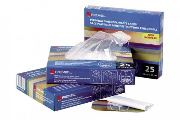 Abfallsack Plastik Rexel AS1000 100 St./Pack Fassungsvermögen 115 Liter
